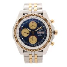 Breitling — 47mm Breitling D13362 Bentley GT Chronograph Steel & 18k Gold — Watch — resale