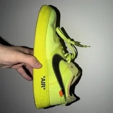 Off-White — Off-White Air Force 1 Low Volt Size US 8.5 AF1 Original Box HTF — Sneaker — resale