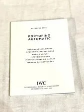 IWC — IWC Portofino Automatic Reference 3565 Instruction Booklet More Languages — Watch — resale