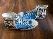 Converse — Size 13 Converse Chuck Taylor All Star Custom Breaking Bad Walter — Sneaker — resale