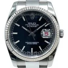 Rolex — Rolex Datejust 36 116234 Black WG/Stainless Steel Automatic #OK533 — Watch — resale