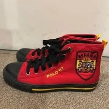 8.0US Ralph Lauren Shoes Polo Espa A High Cut Limited Edition Vhtf