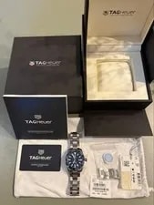Tag Heuer — TAG Heuer Aquaracer Caliber 5 Blue Dial — Watch — resale