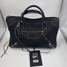 Balenciaga — Balenciaga Classic Metallic Edge City Edge Stud — Handbag — resale