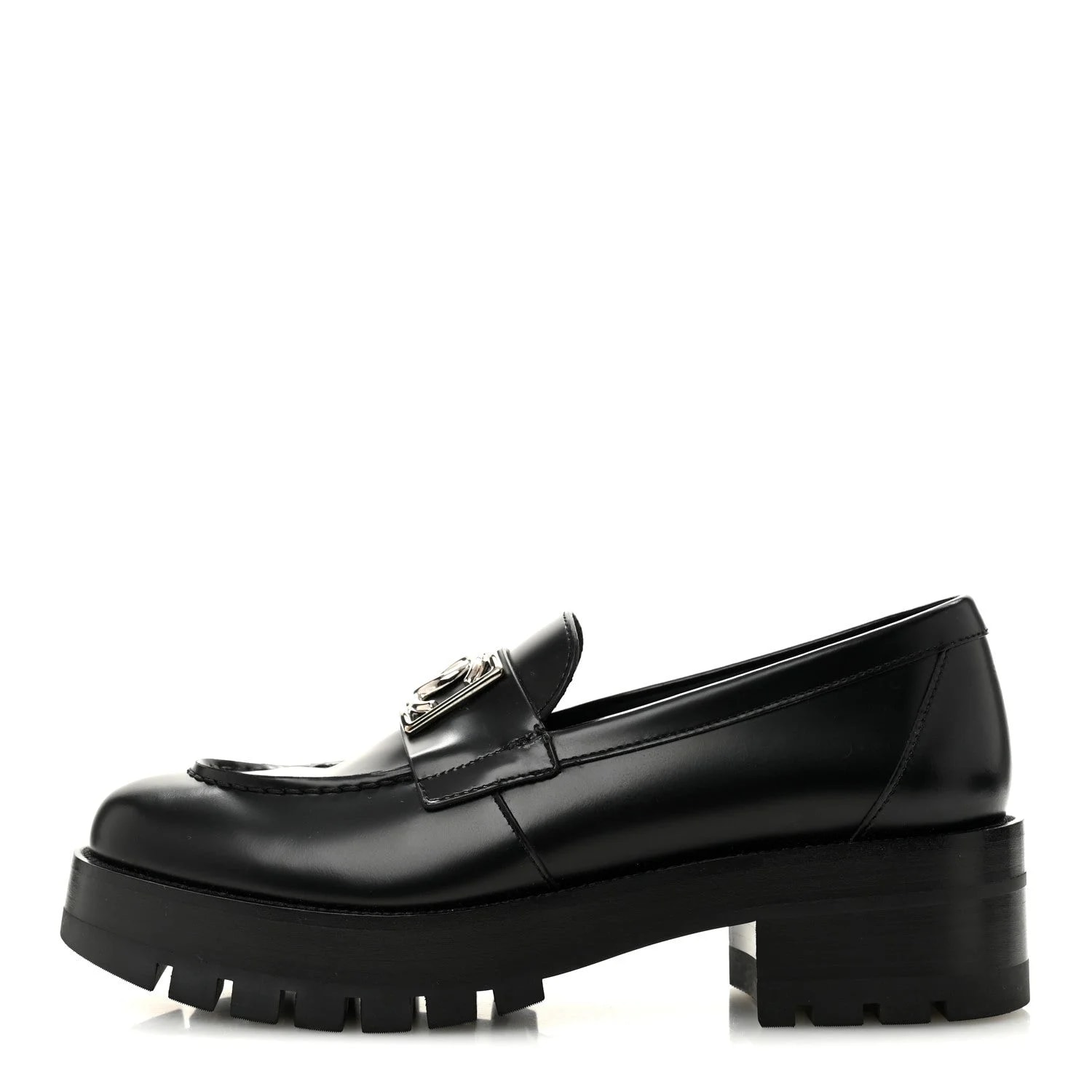 Chanel — Metal CC 38.5 — Designer Shoe — resale