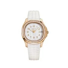 Patek Philippe — Patek Philippe Aquanaut Luce 5268/200R-001 Rose Gold White Dial Diamond Bezel — Watch — resale