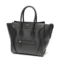 Celine — Celine Luggage 189793DRU.38NO 167793DRU.38NO Drummed Calfski... GZl1ftfx — Handbag — resale