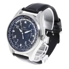 IWC — IWC Pilot’s Timezoner IW326201 45mm SS Black Dial Automatic #C3880 — Watch — resale