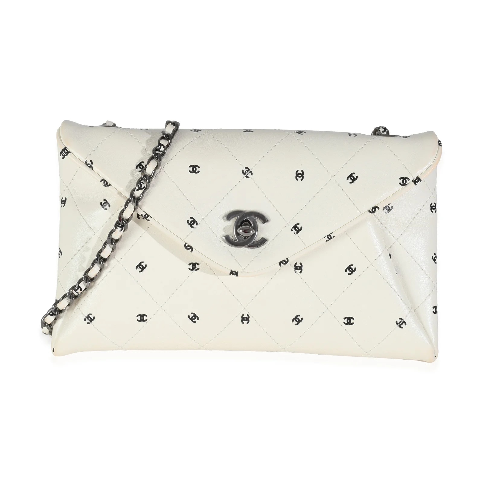Chanel — Chanel Cc Logo Envelope With Chain ; — Handbag — resale