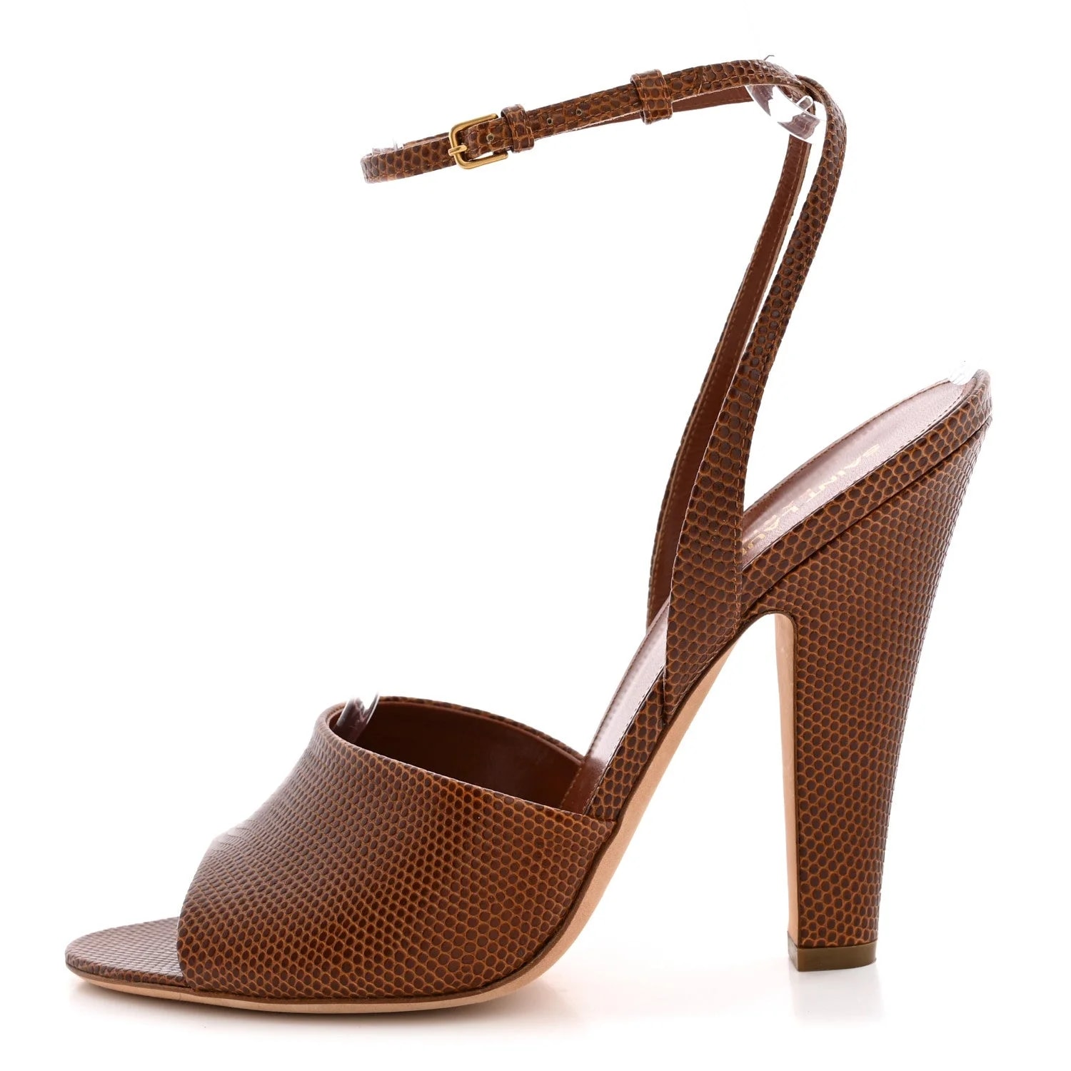 Saint Laurent — Embossed Scandale 40 — Designer Shoe — resale