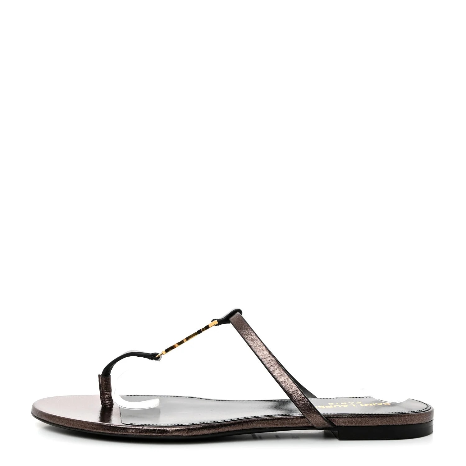 Saint Laurent — Cassandra Monogram 36.5 Dark — Designer Shoe — resale