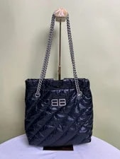 Balenciaga — Authentic Balenciaga Crush Crumpled -Tone eBay — Handbag — resale