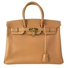Hermès — Hermès Hermes Birkin 35 Graine Couchevel — Handbag — resale