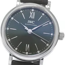 IWC — IWC Schaffhausen Portofino Automatic 34 IW357412 12P Diamond Watch_831975 — Watch — resale