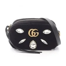 Gucci — Gucci GG Marmont Mini Fabric From Japan — Handbag — resale