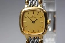 Omega — Near Omega de Ville 21mm 795.0898.2 Quartz Gold Dial — Watch — resale