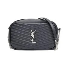 Saint Laurent — Saint Laurent Mini Lou Chevron Logo 748849 — Handbag — resale