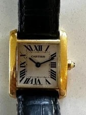 Cartier — Cartier Tank Louis 18K Gold W5000256 Quartz — Watch — resale