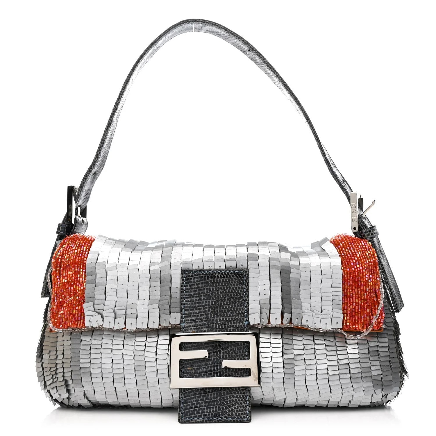 Fendi — Sequin Beaded Baguette — Handbag — resale