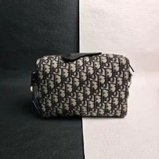 Dior — Dior Lingot 22 Saddle Flap Monogram Embroidered Detachable - Excellent #Hgokg — Handbag — resale