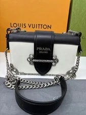 Prada — Prada Cahier Crossbody Embellished — Handbag — resale