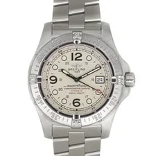 Breitling — Breitling A179G91PRS A17390 Superocean Steelfish Silver Automatic SS — Watch — resale