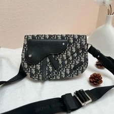 Dior — Dior Saddle Embroidered - Excellent #1I1H5PN — Handbag — resale