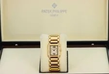 Patek Philippe — Patek Philippe Twenty-4 , Silvery Ivory, Diamonds -Rose Gold, 4908/11R-011 — Watch — resale