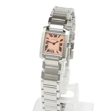 Cartier — Cartier Tank Française SM W51028Q3 Pink Shell Dial Quartz — Watch — resale