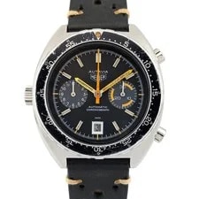 Heuer — Heuer 11630 Autavia Orange Boy Black Dial 42mm ~1970s — Watch — resale