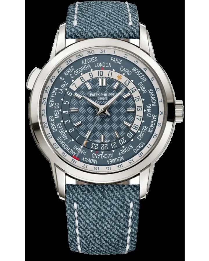 Worldofluxuryus — Patek Philippe Complicated Watches World Time 40 Mm 18K White Gold ’s — Watch — resale