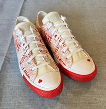 Converse — Converse All Star Low Top Lace-Up / Love Fearlessly — Sneaker — resale