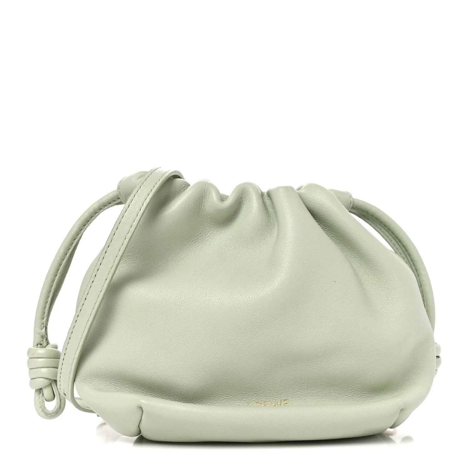 Loewe — Mellow Donut Chain Mini Flamenco Knot Spring — Handbag — resale