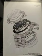 Patek Philippe — Patek Philippe Technical Drawing Nautilus Genuine 5711 Caliber 315 SC — Watch — resale