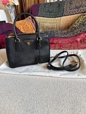 Prada — Prada Galleria Small W/ Strap & Clasp — Handbag — resale