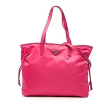 Prada — Authenticated Prada Trimmed Open Convertible — Handbag — resale