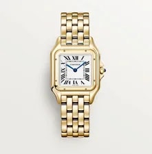 Cartier — 2026 NEW Complete SET Panthère DE Cartier Medium Size Full Gold WGPN0058 — Watch — resale