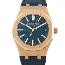 Audemars Piguet — Audemars Piguet Royal Oak 41 Bleu Nuit Nuage 50 Rose Gold 15510OR.OO.D315 — Watch — resale