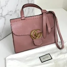 Gucci — Gucci GG Marmont 2 Way Gift Present 0308b — Handbag — resale