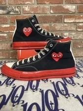 Converse — Size 12 - Comme des Garçons Play Converse CT AS 70 Hi Preowned No Box — Sneaker — resale