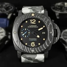 Panerai — Panerai Submersible Carbotech Black Dial PAM00616 Carbotech 47mm W/ Extra Straps — Watch — resale