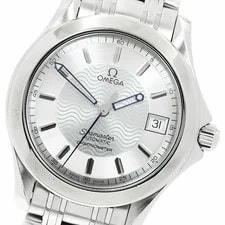 Omega — Omega Seamaster 120m 2501.31 Silver Automatic SS Date Chronometer — Watch — resale