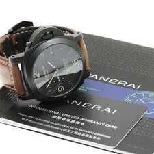 Panerai — Officine Panerai Luminor 1950 PAM01441 45mm Ti Black Dial Automatic #C1898 — Watch — resale