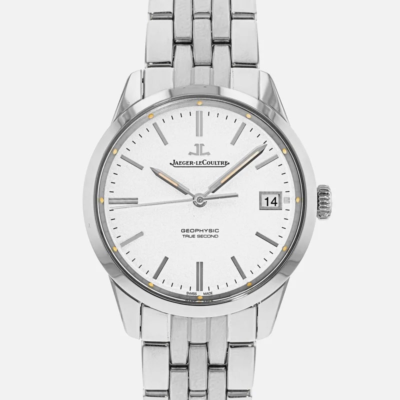 Jaeger-LeCoultre — Geophysic True Second in Stainless Steel — Watch — resale