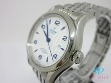 Tudor — Tudor 91350 1926 Automatic ' Date White Silver SS Bracelet Automatic — Watch — resale