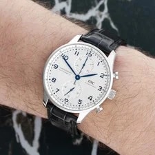 IWC — IWC Portugieser Chronopgraph - Ref. IW371605 - 41mm Stainless Steel — Watch — resale