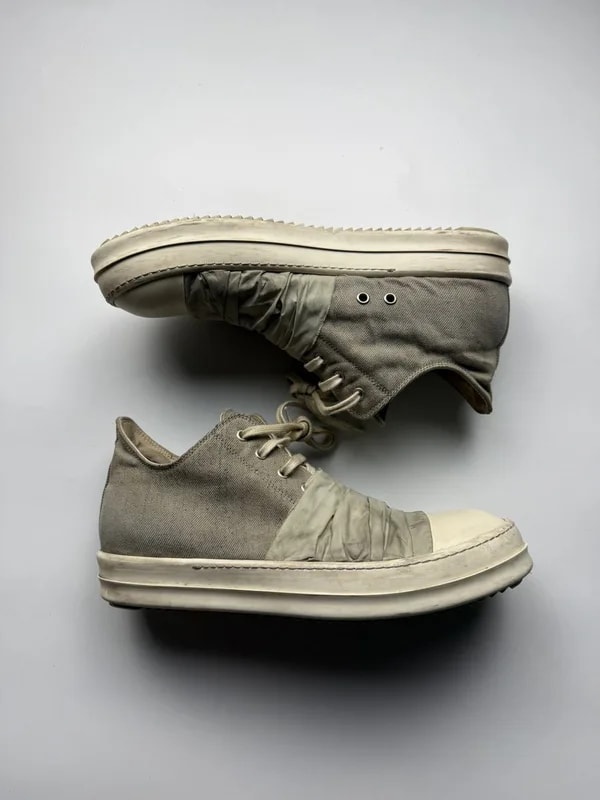 Rick Owens DRKSHDW — Rick Owens Drkshdw Hustler Ramones Low — Sneaker — resale