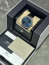 IWC — IWC Portofino IW510106 Blue Dial 45mm Manual 8 Days Power Reserve 100M — Watch — resale