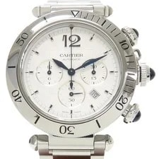 Cartier — Cartier Chronograph Pasha WSPA0018 Stainless Steel 41mm Automatic 1904 #SNW036 — Watch — resale