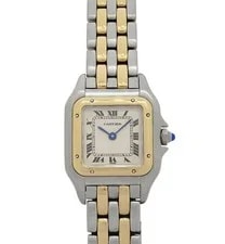 Cartier — Cartier Panthere de SM 2 Row 84083242 Quartz 21mm Papers Ivory — Watch — resale